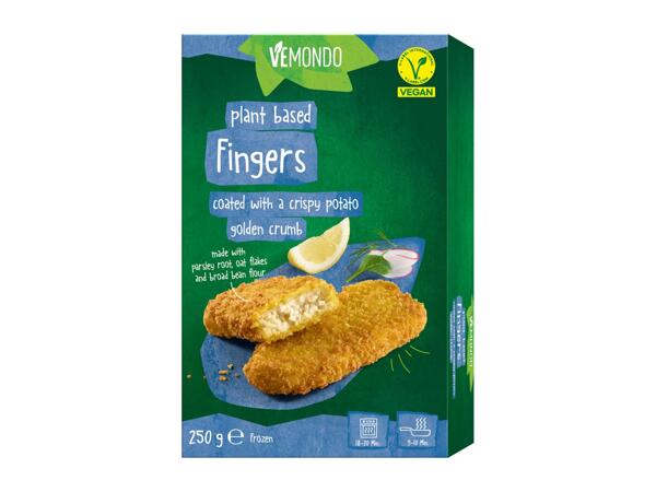 Plant Based Fingers Coated with a Crispy Golden Crumb