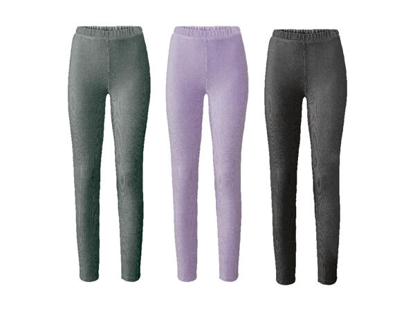 Leggings av manchestertyg