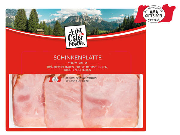 Schinkenplatte