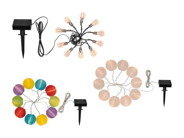 Guirlande lumineuse d'été solaire à LED