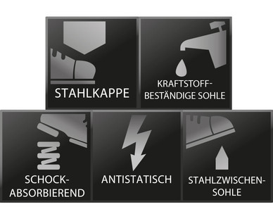 WORKZONE Herren-Sicherheits-Stiefel