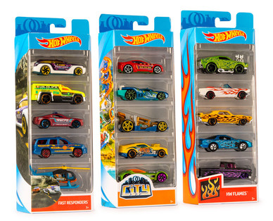 HOT WHEELS 5er-Geschenkset