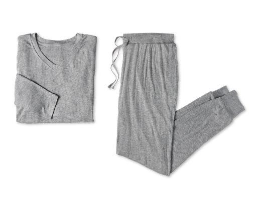 Serra Ladies 2 Piece Pointelle Pajama Set