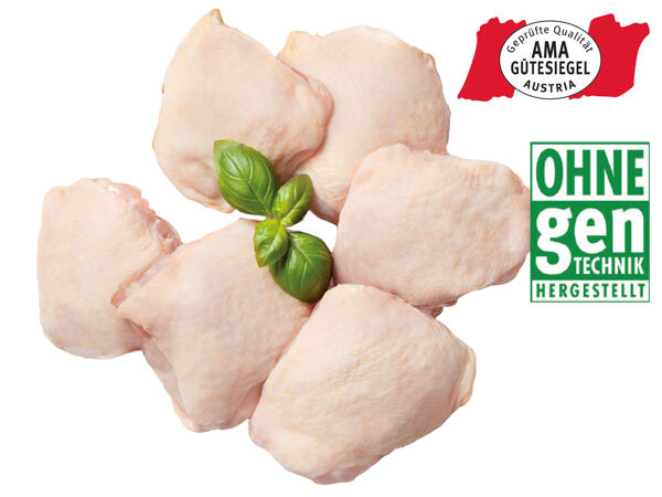 Frische Hendl-Oberkeulen