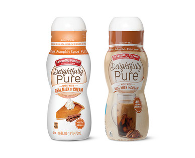 Friendly Farms Delightfully Pure Creamers