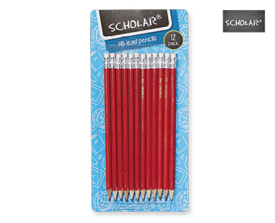HB LEAD PENCILS 12PK