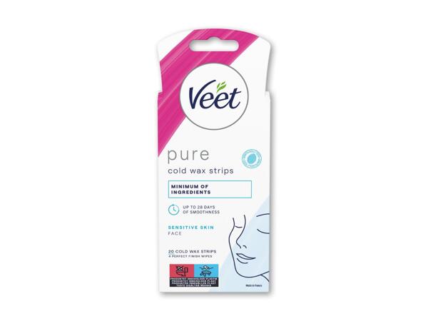 Veet voksstrips til ansigtet sensitiv