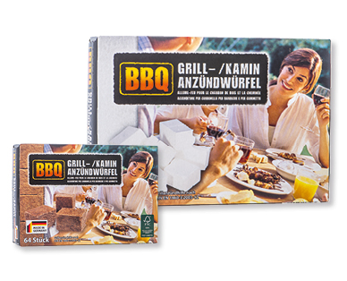 BBQ Grill-/Cheminée-Anzündwürfel