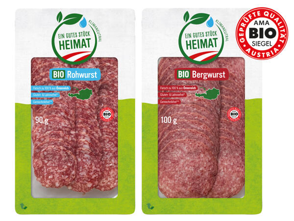 Bio-Wurstsortiment