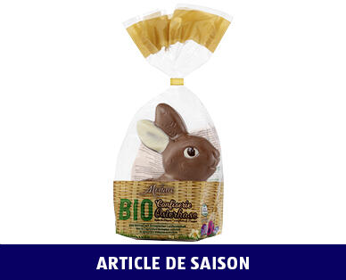 MONARC 
 LAPIN DE PÂQUES CONFISERIE BIO FAIRTRADE