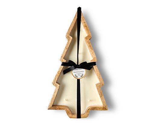 Huntington Home Wood Tree Candle