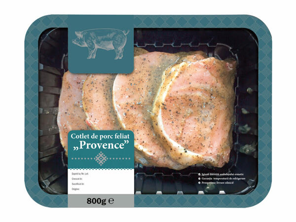 Cotlet de porc feliat „Provence"
