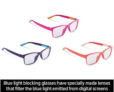 Adult's or Kid's Blue Light Blocking Glasses