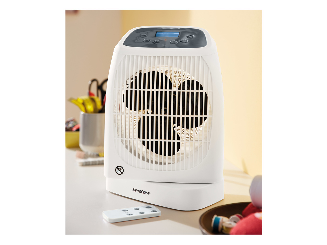 Silvercrest Fan Heater with Remote Control1