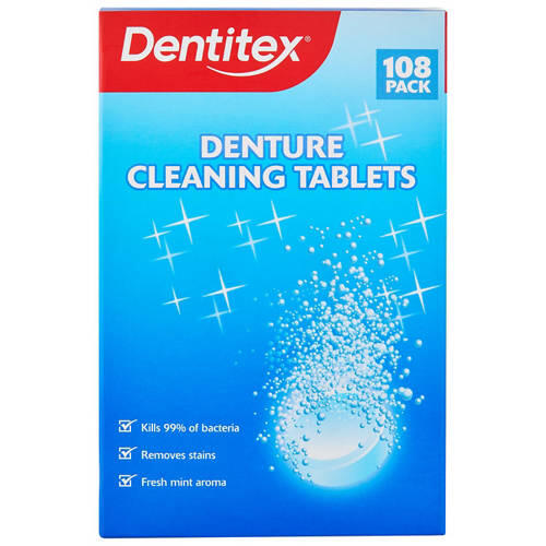 Denture Cleaning Tablets 108 Pack