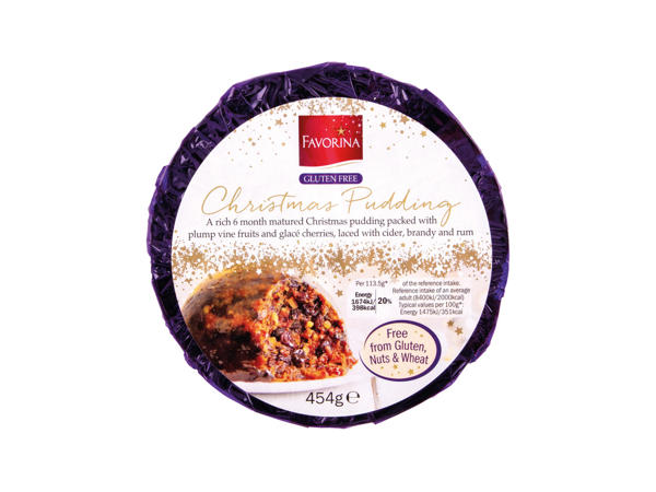 GLUTEN FREE CHRISTMAS PUDDING