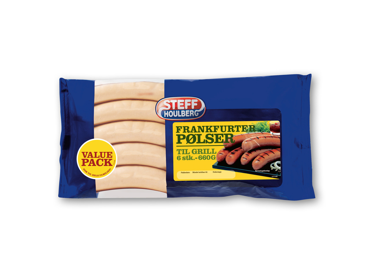 STEFF HOULBERG Frankfurter/grillpølser