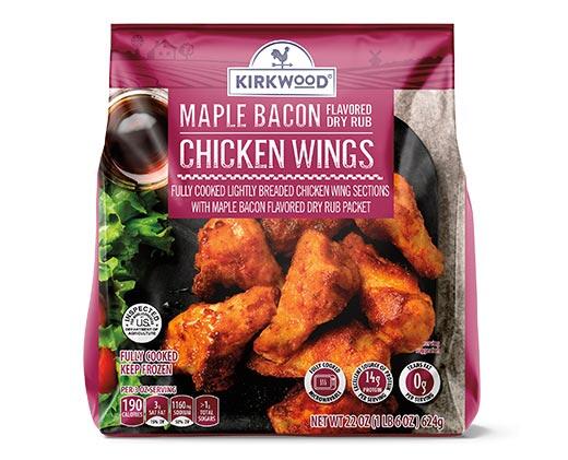 Kirkwood Maple Bacon or Nashville Style Dry Rub Wings