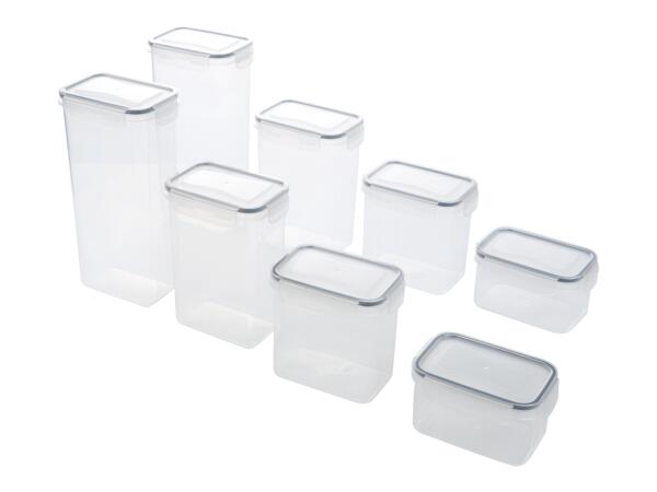 Förvaringsburkar, 8-pack