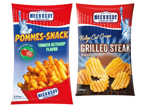 MCENNEDY Pommes-Snack/Deep Rift Chips