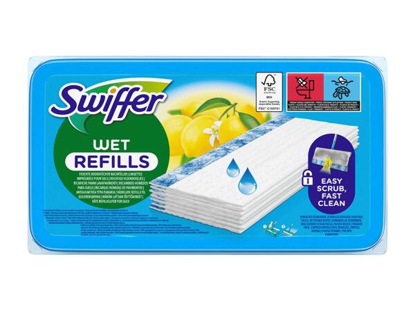 Lingettes humides Swiffer