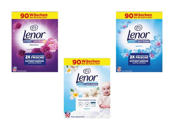 Lessive en poudre Lenor
