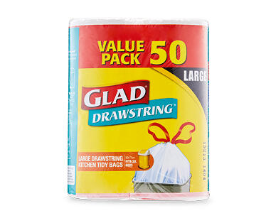 GLAD Drawstring Kitchen Tidy Bags