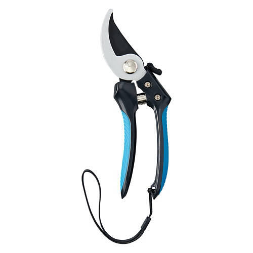 Garden Bypass Pruner, Blue/Black