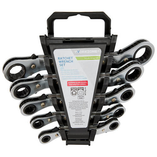 Ratchet Wrench 5 Piece or Ratchet Spanner 5 Piece