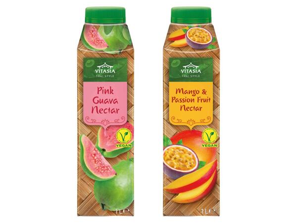 Mango-Maracuja oder Guaven Nektar