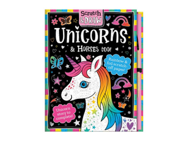 Imagine That Scratch and Draw Book