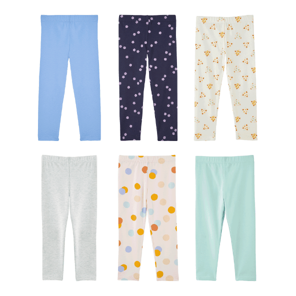 L&D(R) 				Legging pour enfants, 2 pcs