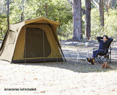4 Person Instant Up Canvas Tent
