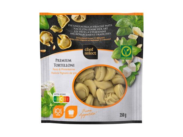 Tortelloni au pesto de basilic premium