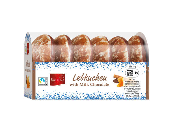 Favorina Chocolate Lebkuchen (Dark / Milk)