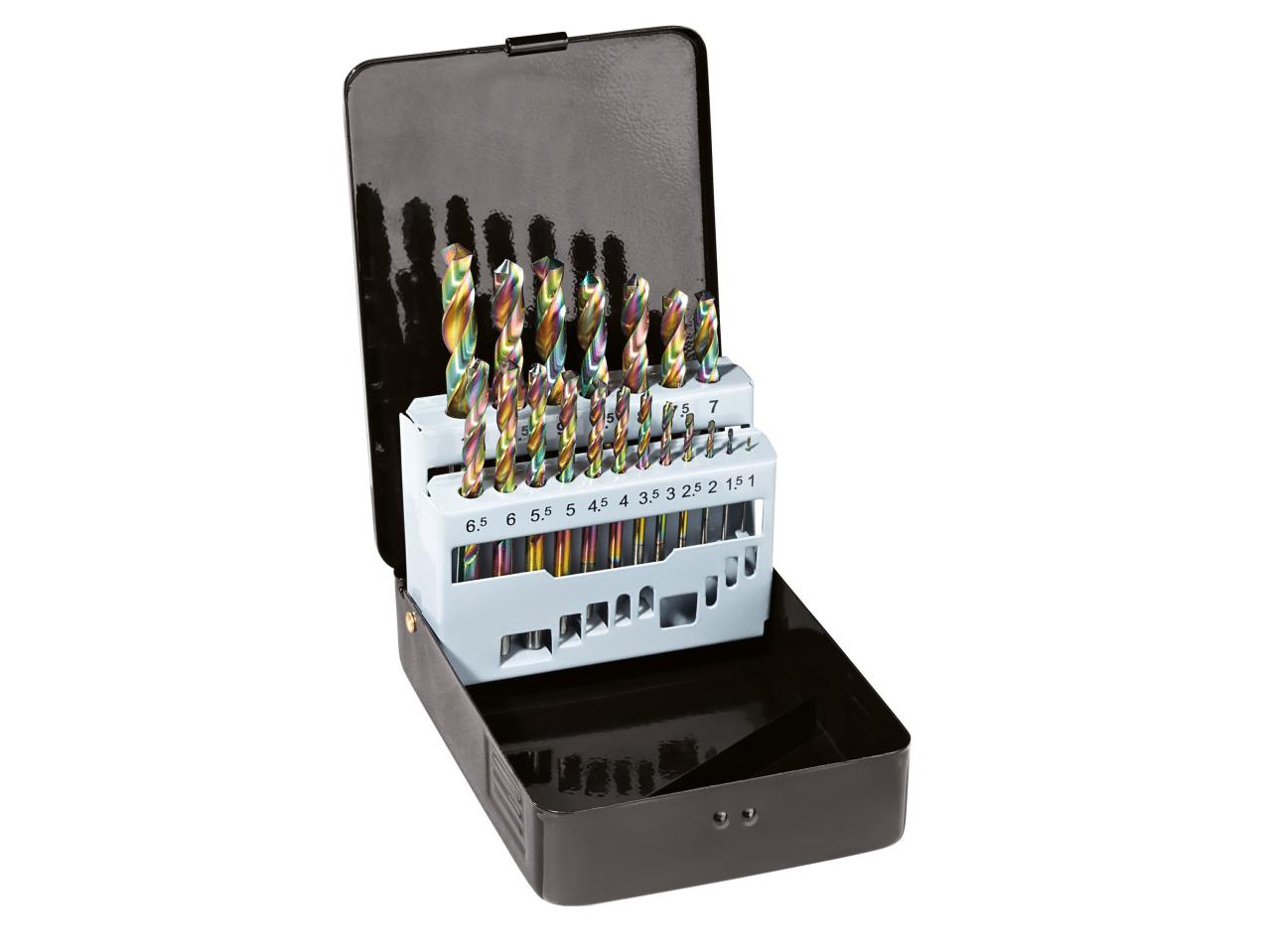 Drill Bit Set for Steel or for Wood and Stone