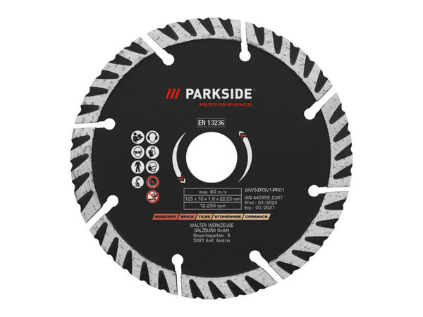PARKSIDE PERFORMANCE(R) Řezný kotouč na kov / Hrubovací kotouč / Diamantový řezný kotouč