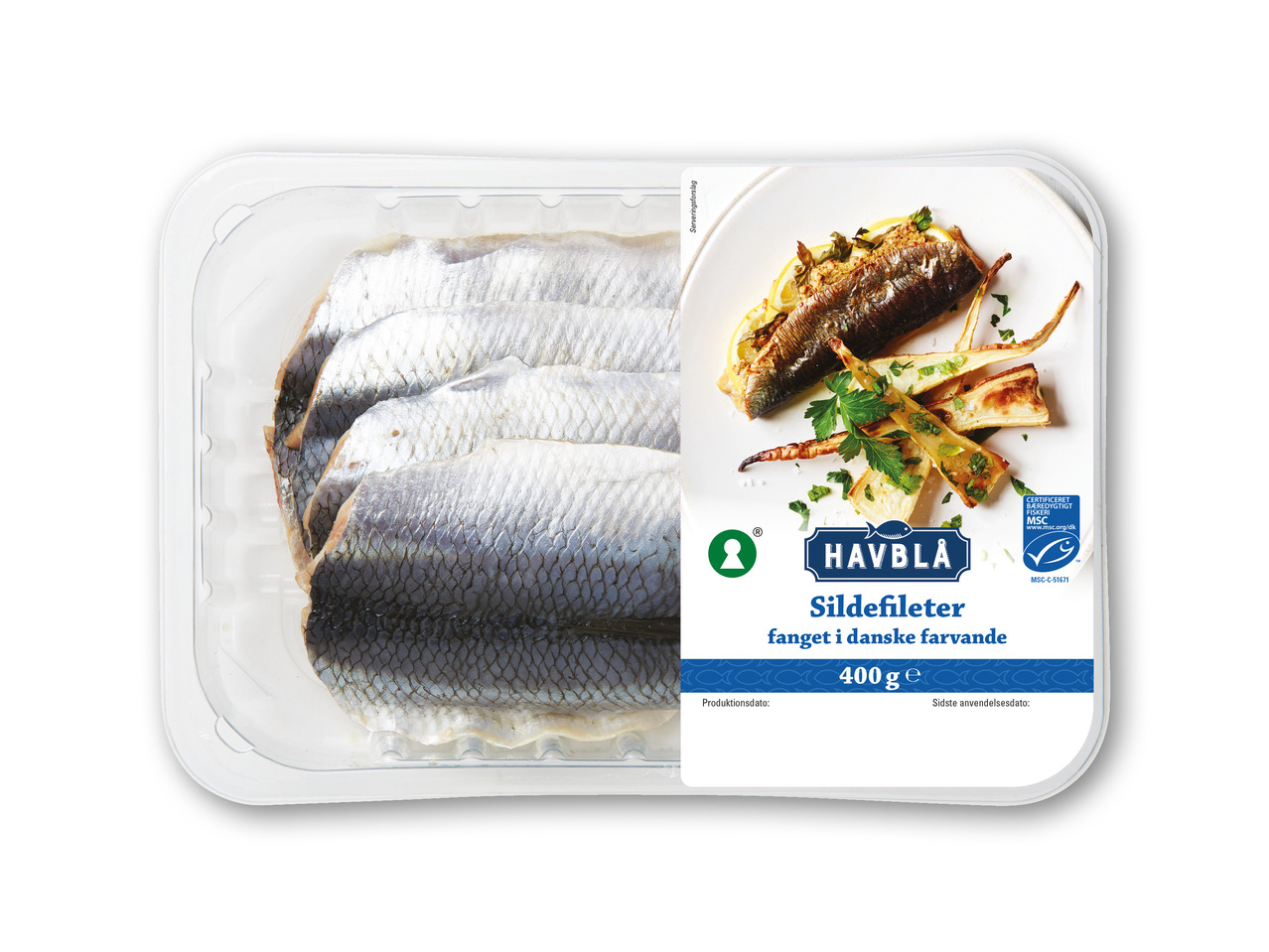 HAVBLÅ Sildefileter