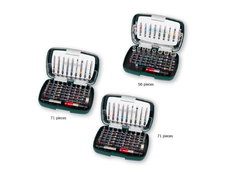 Parkside(R) Bit Set/Bit and Socket Set