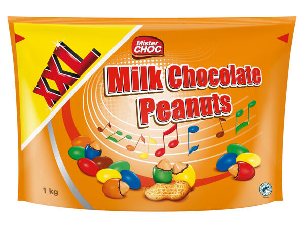 Chocolate-Coated Peanuts