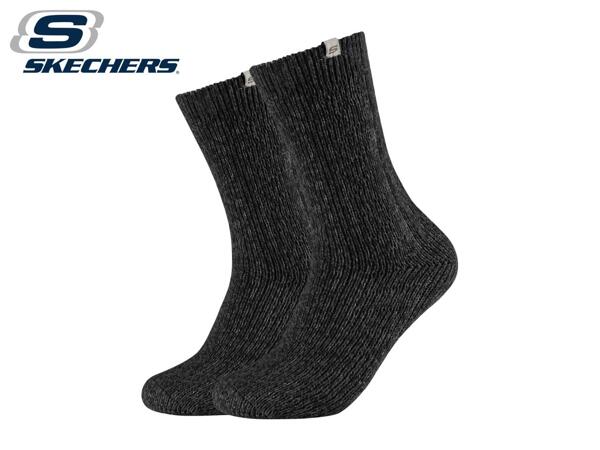 Skechers Ladies' Crew Socks - 2 Pairs