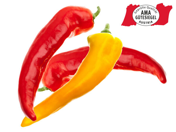 Spitzpaprika-Mix aus dem Burgenland
