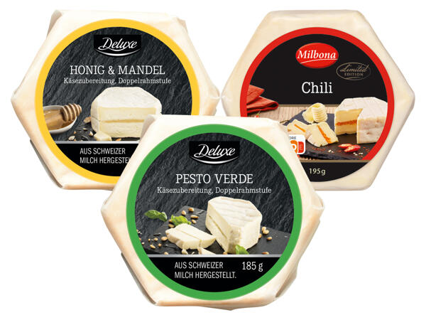 Gourmet Weichkäse mit Füllung