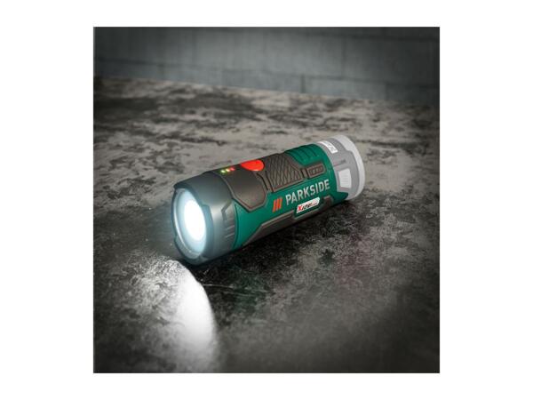 Parkside 12V Cordless LED Work Light - Bare Unit