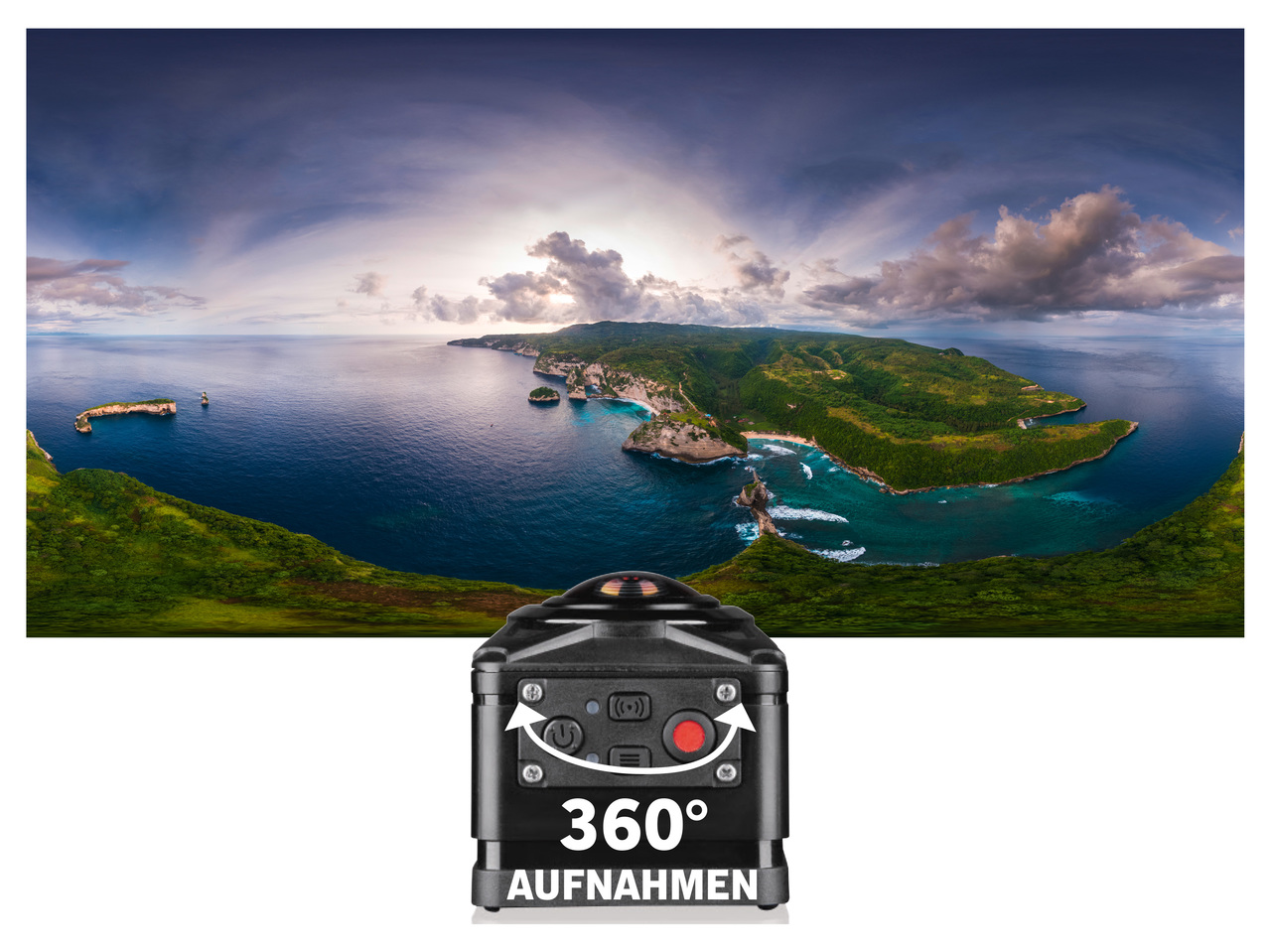 SILVERCREST(R) 360°-Panorama-Camcorder