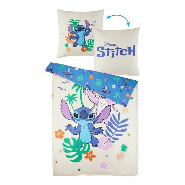 DISNEY(R) 				Housse de couette Lilo et Stitch, 1 pers.