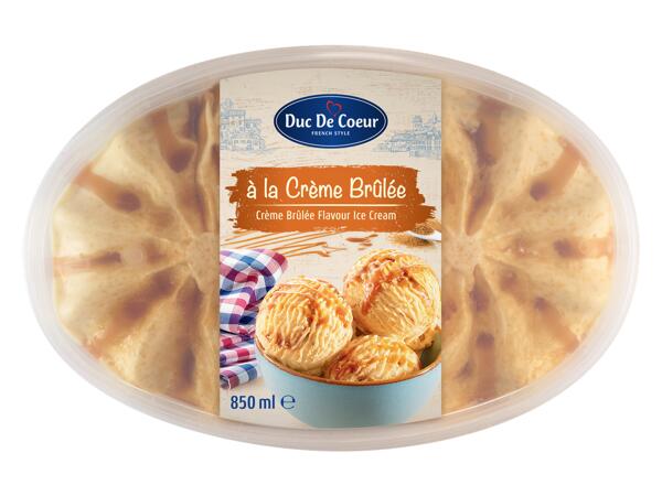 Crème Brûlée Ice-cream