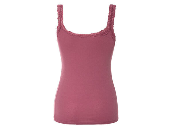 esmara(R) Damen Tops, 3 Stück, mit Spitze