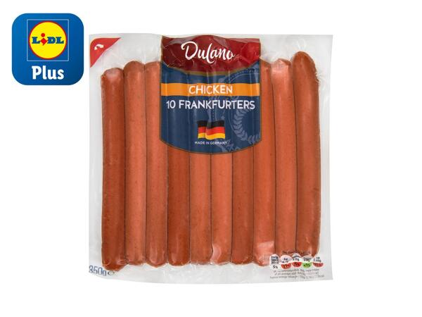 Dulano Chicken Frankfurter Sausages