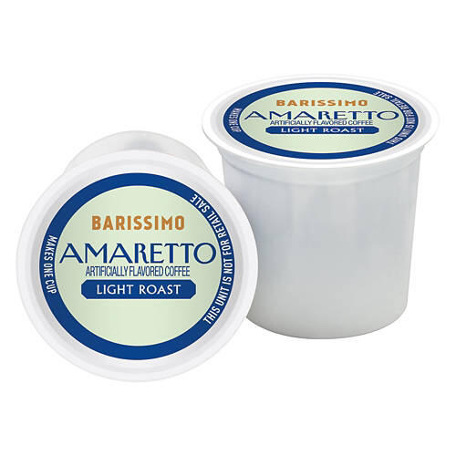 Amaretto Flavored Light Roast Coffee Cups, 12 count